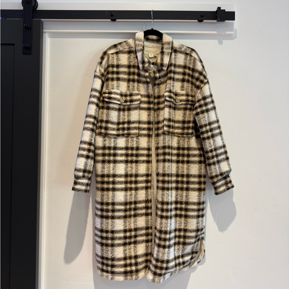 Saltwater LUXE Long Checkered Jacket ✨